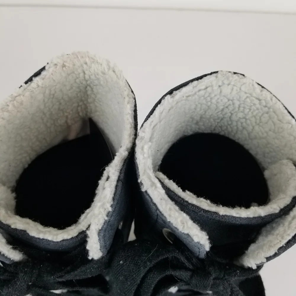 Convese‎ All Star Black Suede Hi-Tops